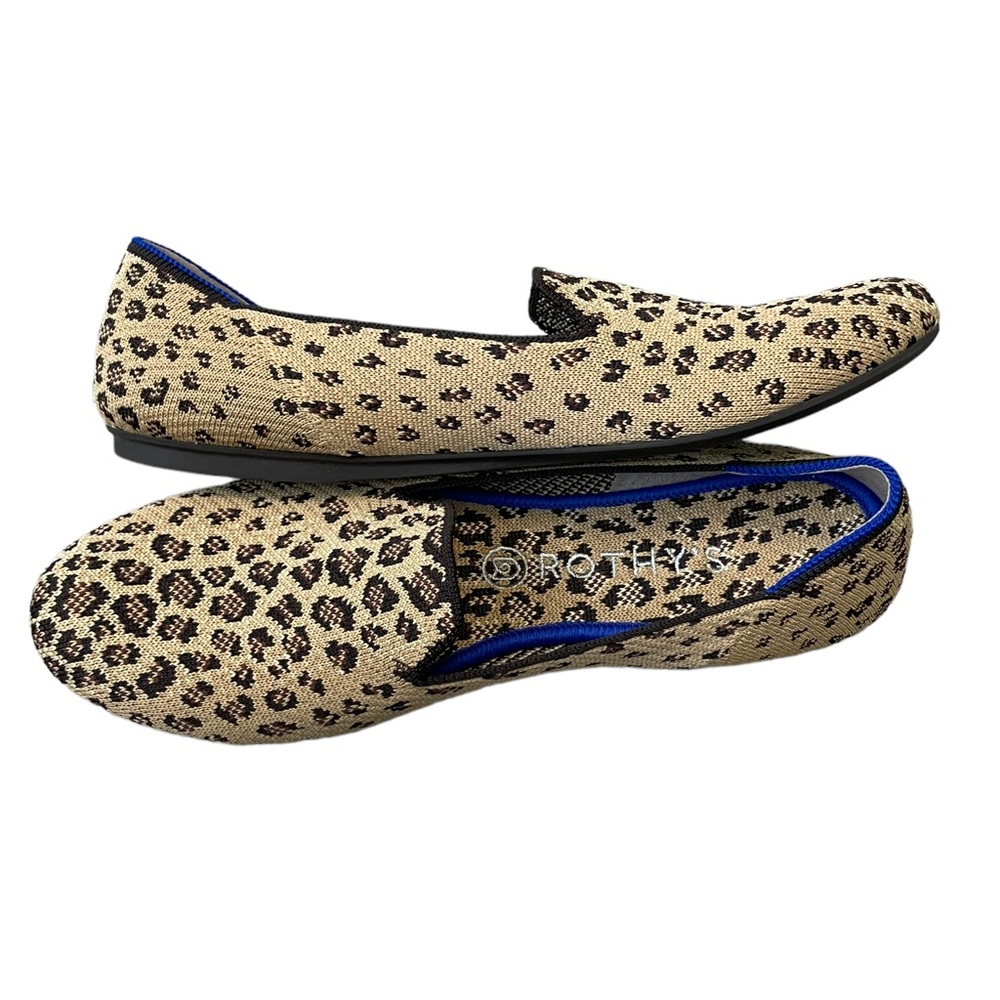 Women's Rothy's size 10 Animal Print loafer EUC
